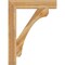 Ekena Millwork Legacy Block Rough Sawn Bracket, Western Red Cedar, 6"W x 36"D x 48"H BKT06X36X48LEC05RWR - alternate 3
